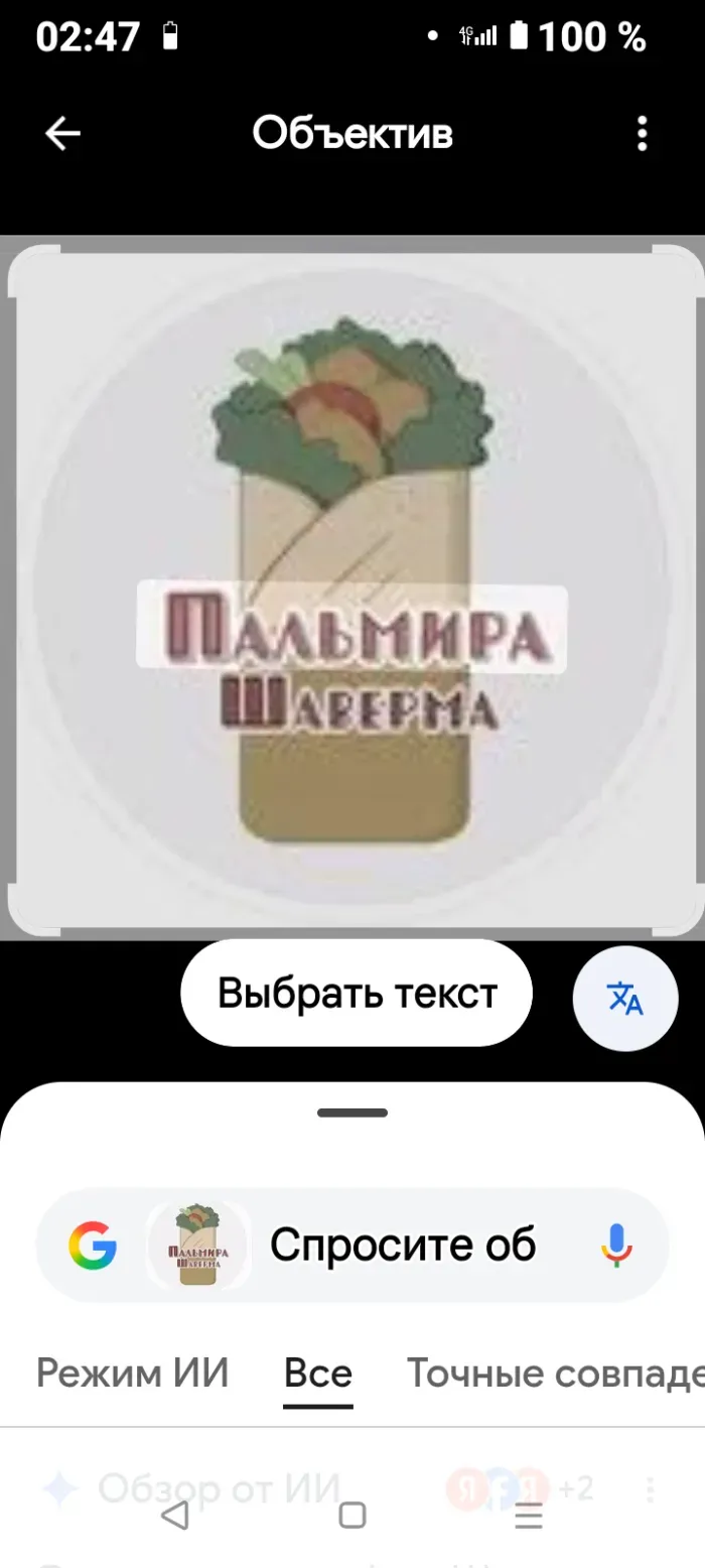Кафе Пальмира