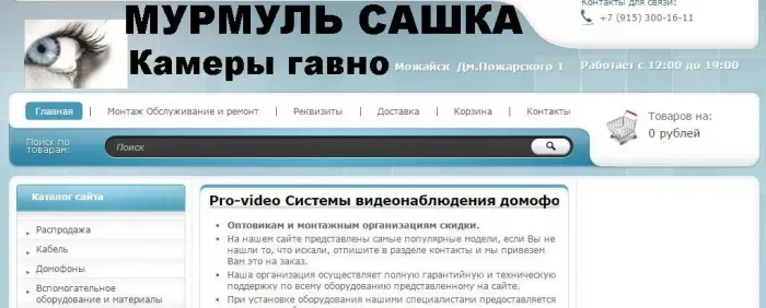 Pro-video Системы видеонаблюдения ИП Мормоль